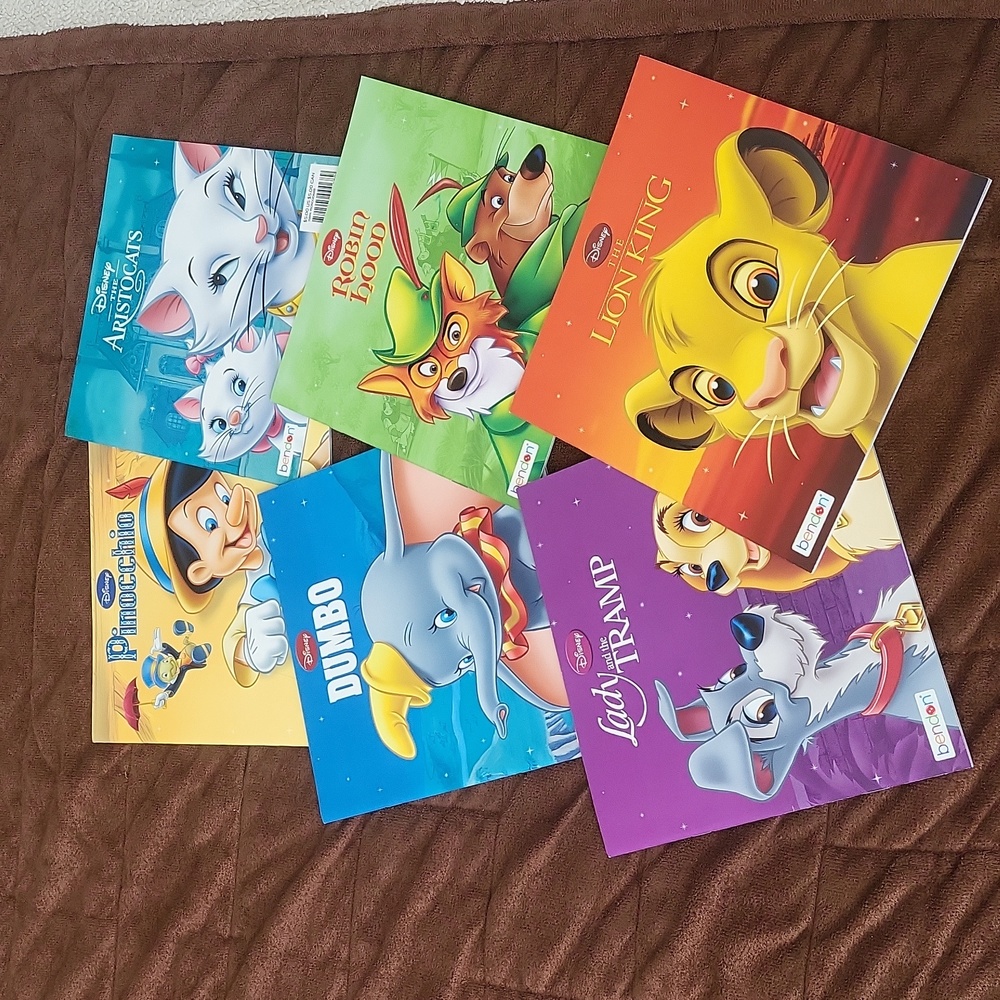 *4 items for $10* 6 new Disney movie books
